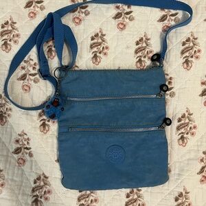 Blue kipling crossbody bag